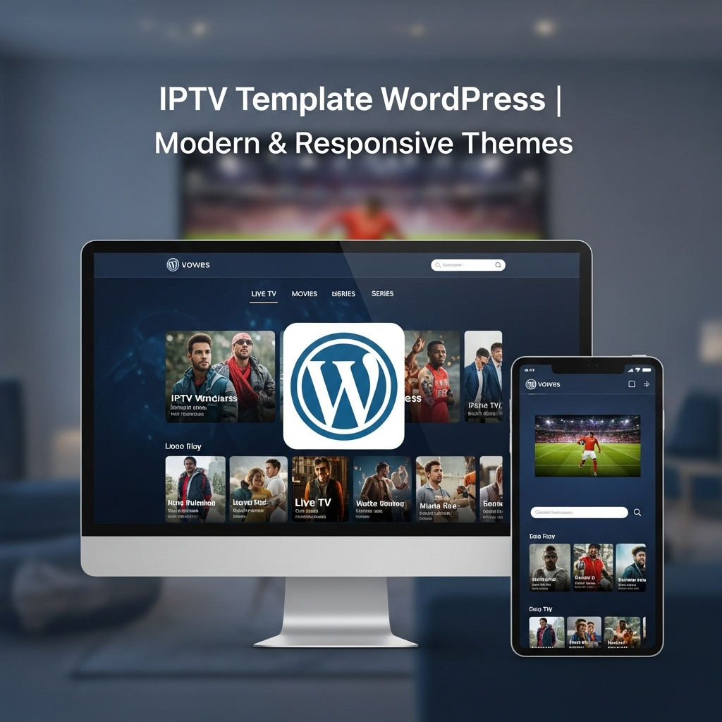 IPTV Template WordPress
